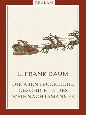 cover image of Die abenteuerliche Geschichte des Weihnachtsmannes